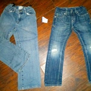 2 Pairs size 7 Jeans